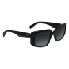 Okulary przeciwsłoneczne LIU JO damskie LJ791S-428 Kocie oko Niebieski gradient Acetat UV400 54mm