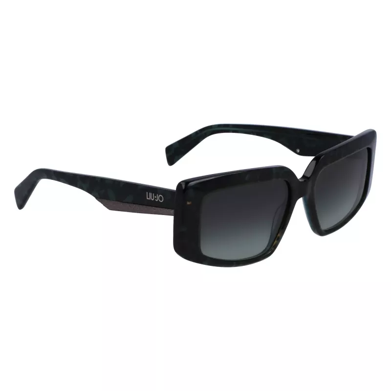 Okulary przeciwsłoneczne LIU JO damskie LJ791S-428 Kocie oko Niebieski gradient Acetat UV400 54mm