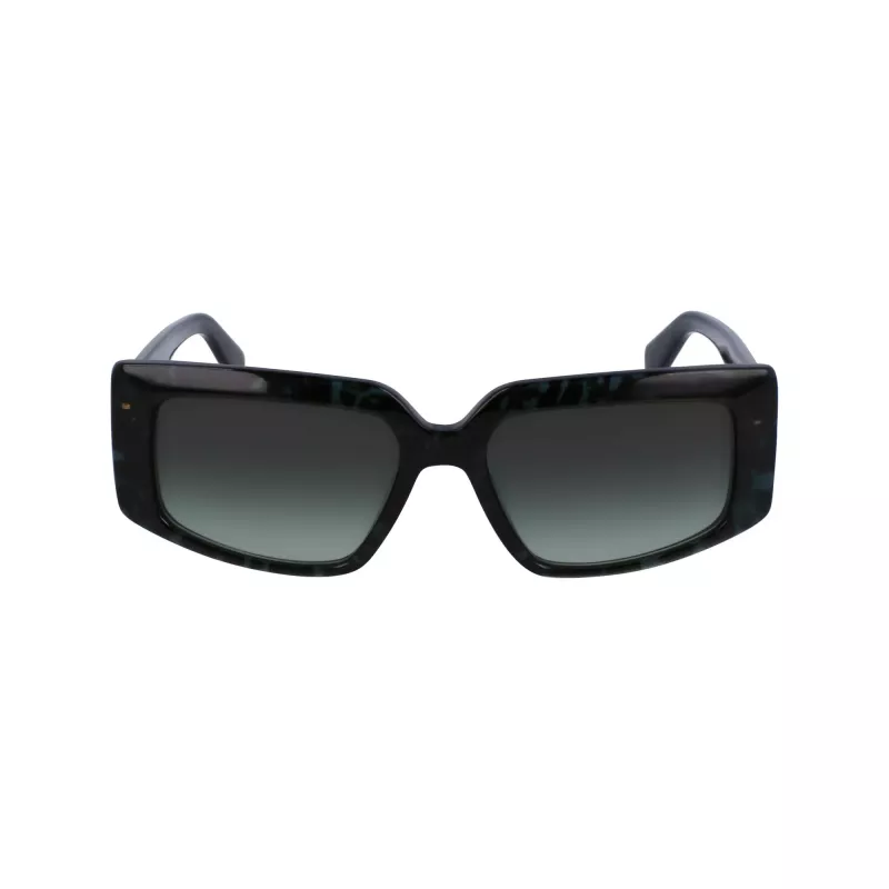 Okulary przeciwsłoneczne LIU JO damskie LJ791S-428 Kocie oko Niebieski gradient Acetat UV400 54mm