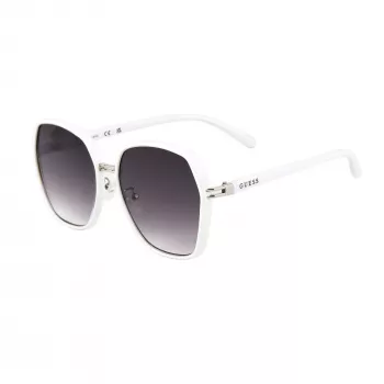 Okulary przeciwsłoneczne damskie GUESS GF0407-21B - oprawka plastikowa 59 mm, ochrona UV400