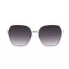 Okulary przeciwsłoneczne damskie GUESS GF0407-21B - oprawka plastikowa 59 mm, ochrona UV400