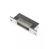 SCOT ES-S12AC/DC-B PROFI Symetryczna elektrozaczep z zamkiem, 12V AC/DC, Fail-Secure, siła przytrzymania 3000N, szary/srebrny