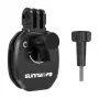 SUNNYLIFE Motorcycle Helmet Chin Mount for Action Cameras – Black