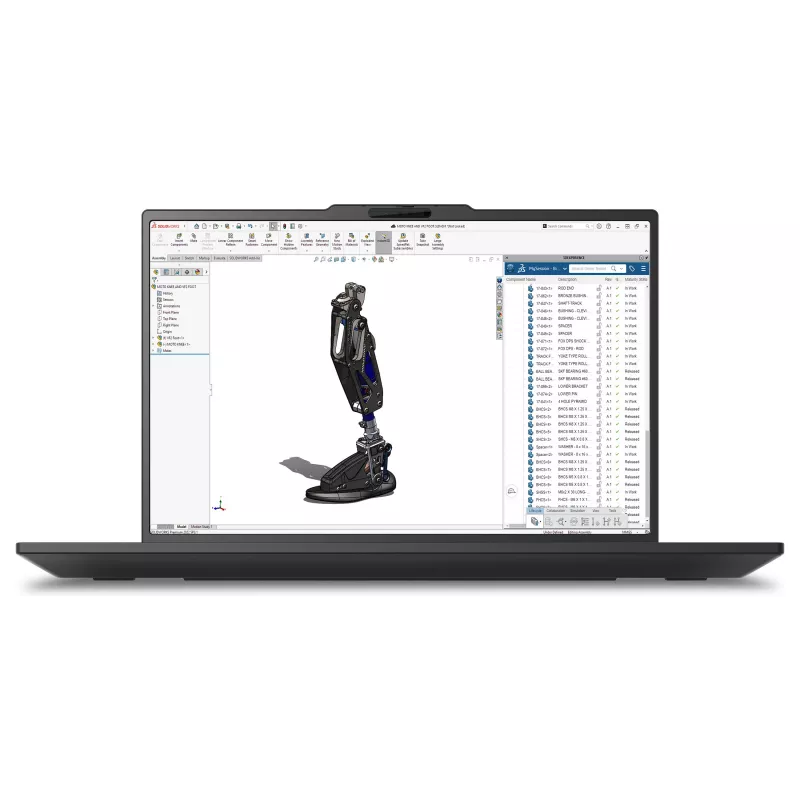 Lenovo ThinkPad P16s Gen 5 21XG - AMD Ryzen AI 7 PRO 450 / 2 GHz - AMD PRO - Win 11 Pro - RTX PRO 500 Blackwell - 32 GB RAM - 512 GB SSD TCG Opal Encryption 2, NVMe - 40,6 cm (16 inch)