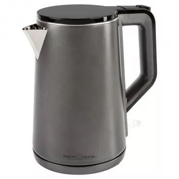 Czajnik elektryczny PROFI COOK PC-WK 1290 Antracyt - Pojemność 1,5 l - Moc 2200 W