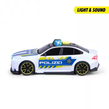 Dickie BMW M5 Police 203714030 1:32 Skala Samochodzik z Efektami Świetlnymi i Dźwiękowymi