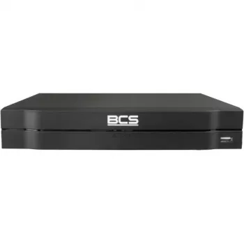 BCS 4-kanałowy rejestrator IP BCS-L-NVR0401-4KE-4P(2L) z PoE, 8MP, H.265+