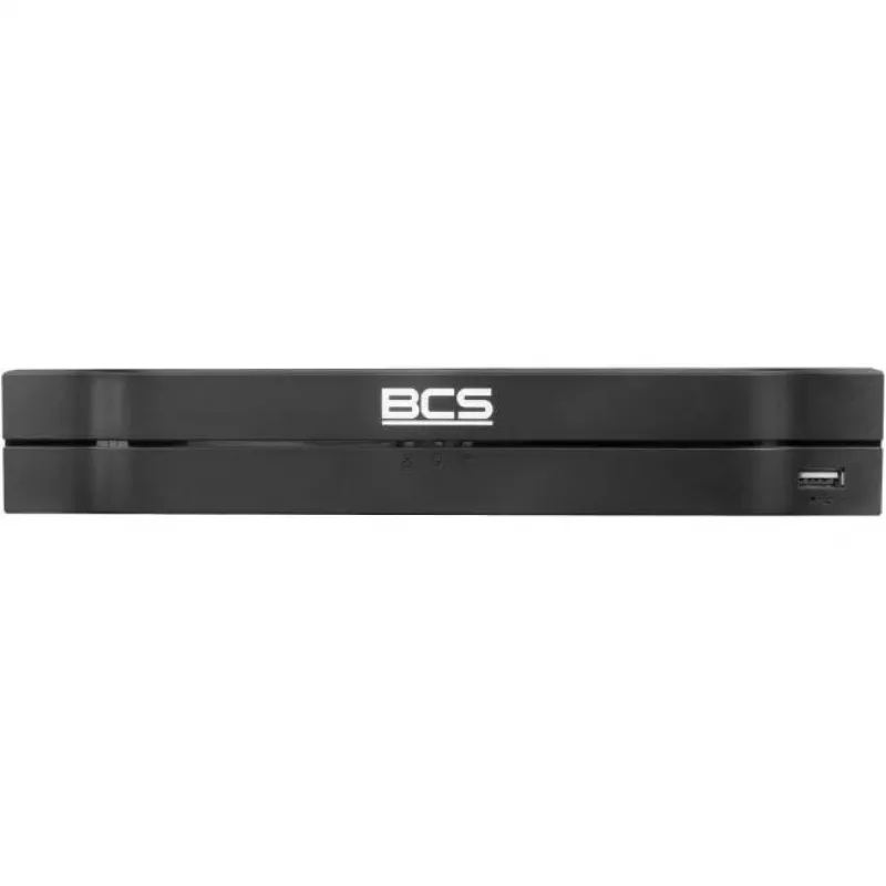 BCS 4-kanałowy rejestrator IP BCS-L-NVR0401-4KE-4P(2L) z PoE, 8MP, H.265+