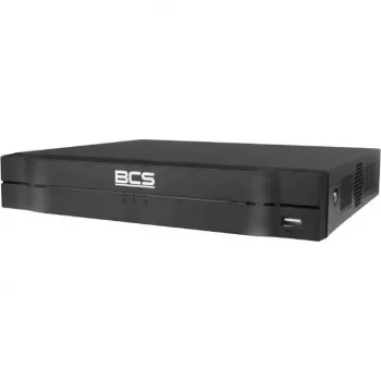 BCS 4-kanałowy rejestrator IP BCS-L-NVR0401-4KE-4P(2L) z PoE, 8MP, H.265+