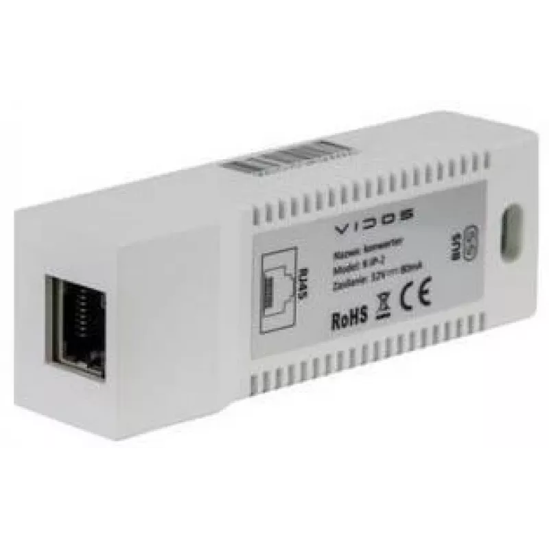 Konwerter VIDOS 2IP K-IP-2 do systemu wideodomofonu 2-przewodowego VIDOS DUO