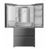 DREAME DRF560WMXEEUP Lodówka z zamrażarką French Door, 561 L, Platinum Inox, Wi-Fi, No Frost