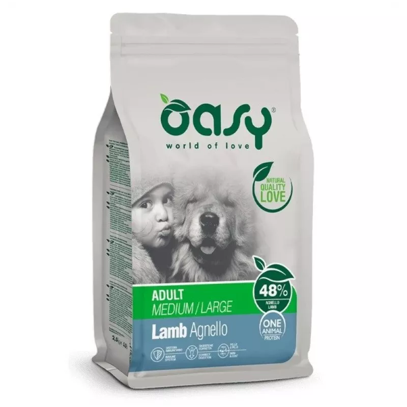 Oasy Grain Free Adult Medium/Large Lamb 10kg