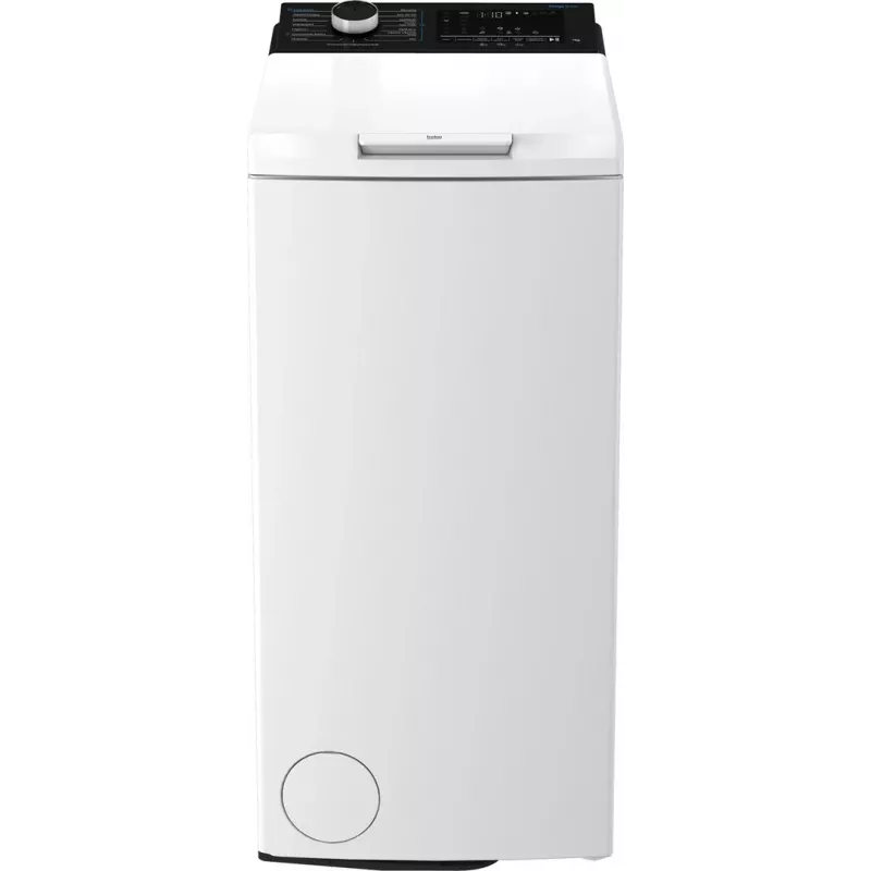 BEKO TB721DBVESPL Pralka ładowana od przodu, 7 kg, 1200 obr/min, Biały/Czarny