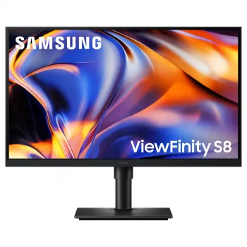 Samsung 27 cali ViewFinity S8 S80HF 4K UHD IPS Monitor z USB-C 90W, regulacją wysokości, HDR400