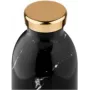 24Bottles Clima Bottle Marble Black 850 ml