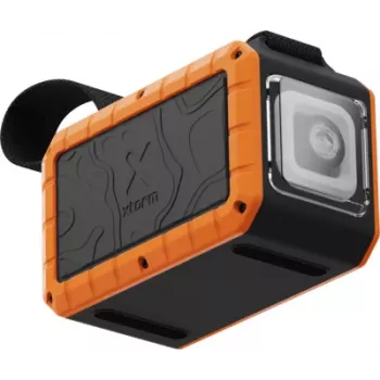 XTORM Xtreme XR204 Rugged Flashlight Power Bank 40000 mAh 154 Wh 100W PD QC 3.0 Czarny/Pomarańczowy