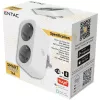 ENTAC Smart WiFi Double Socket Adapter ES-DSA-WIBLE, Biały, 2 gniazda, 3680W
