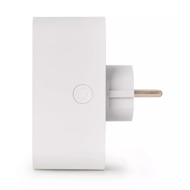 ENTAC Smart WiFi Double Socket Adapter ES-DSA-WIBLE, Biały, 2 gniazda, 3680W