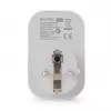 ENTAC Smart WiFi Plug 1x Schuko z 2x USB-A i 1x USB-C, Biały