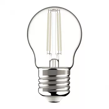 Żarówka LED Avide White Filament Mini Globe 4.5W E27 Ciepła Biel 2700K