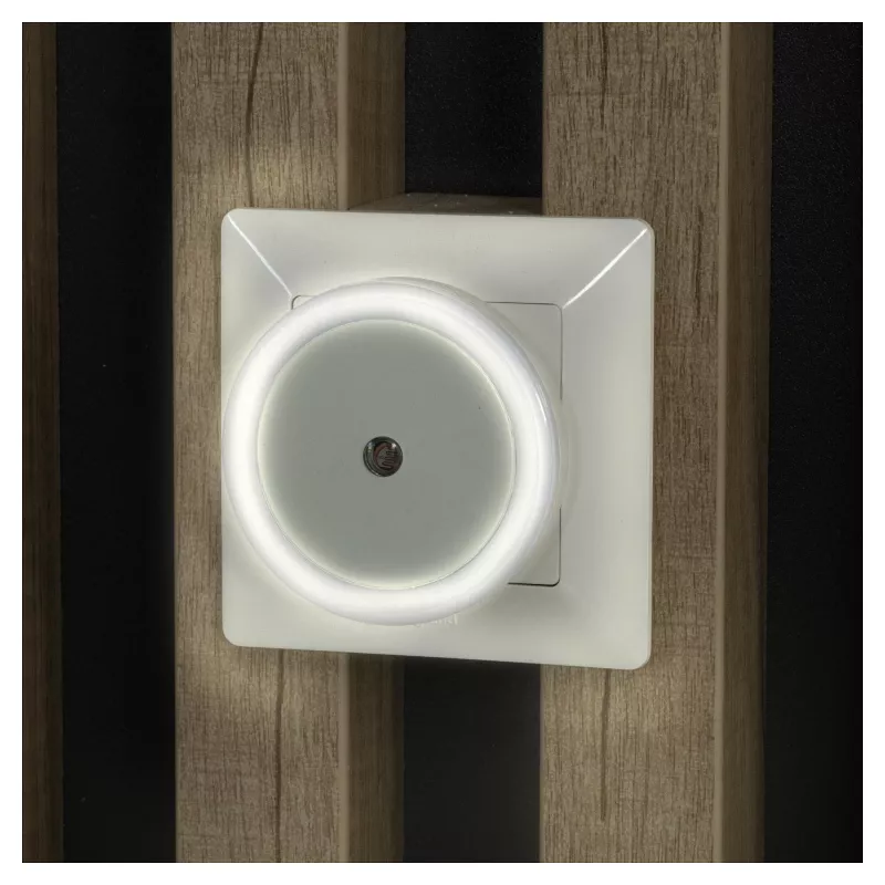 ENTAC Night Light 0.5W Circular Cool White z czujnikiem zmierzchowym