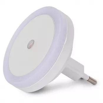ENTAC Night Light 0.5W Circular Cool White z czujnikiem zmierzchowym