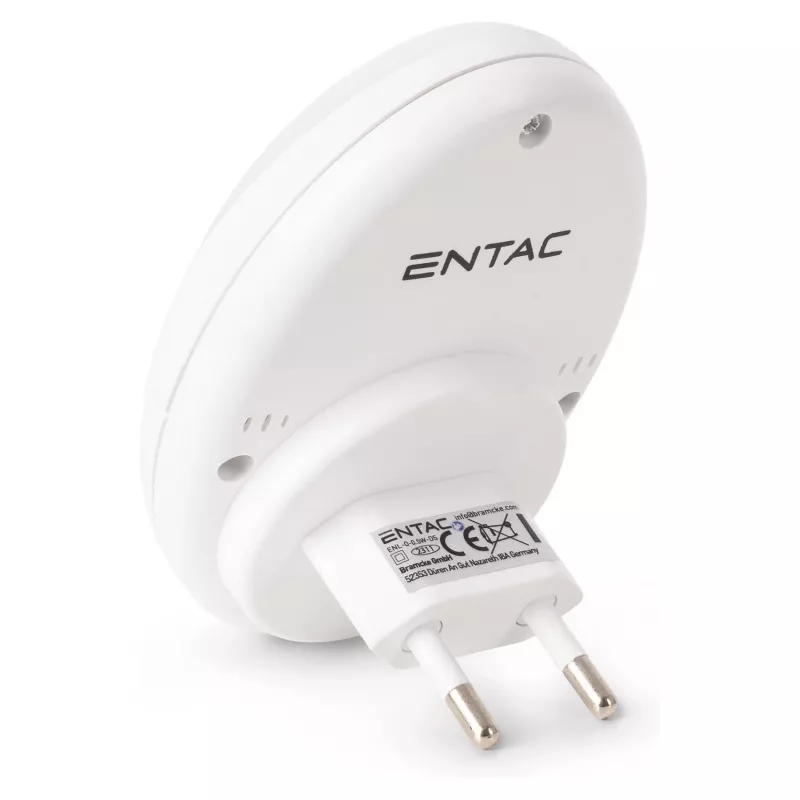 ENTAC Night Light 0.5W Oval Cool White White Dusk-to-Dawn Sensor