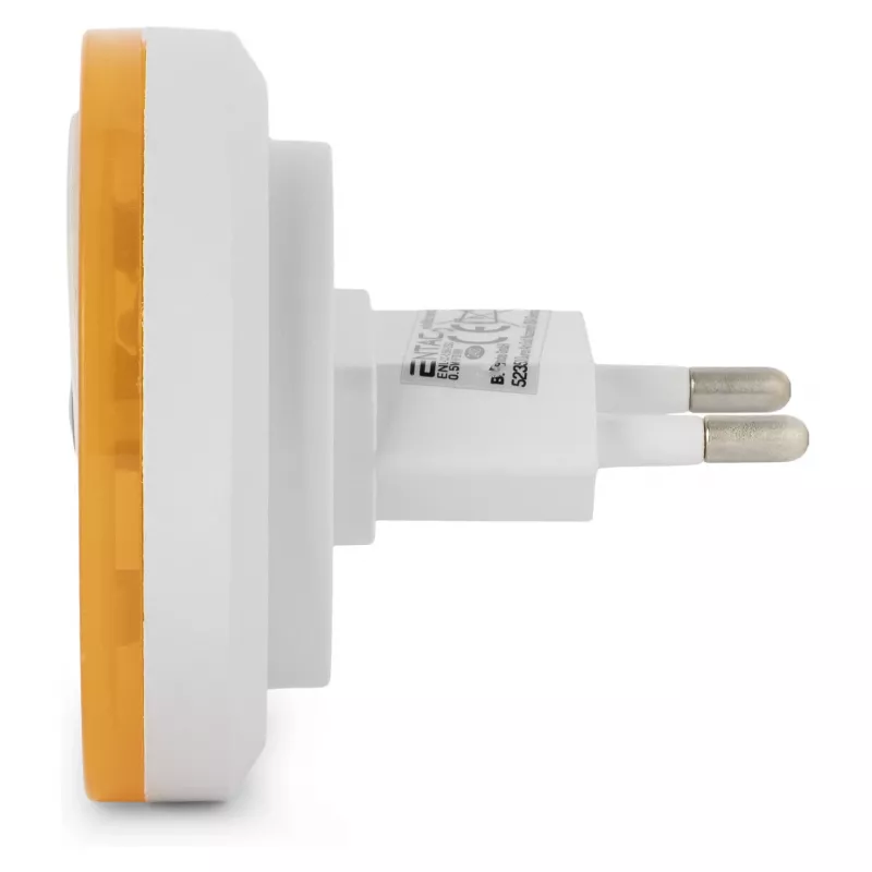 ENTAC Night Light 0.5W Round Warm White Orange Dusk-to-Dawn Sensor