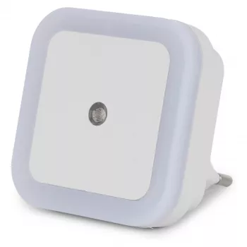 ENTAC Night Light 0.5W Square Warm White Dusk-to-Dawn Sensor
