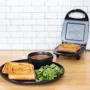 Uncanny Brands Pokemon Sandwich Maker Pokeball - 850W Non-Stick Dual-Sided Heating