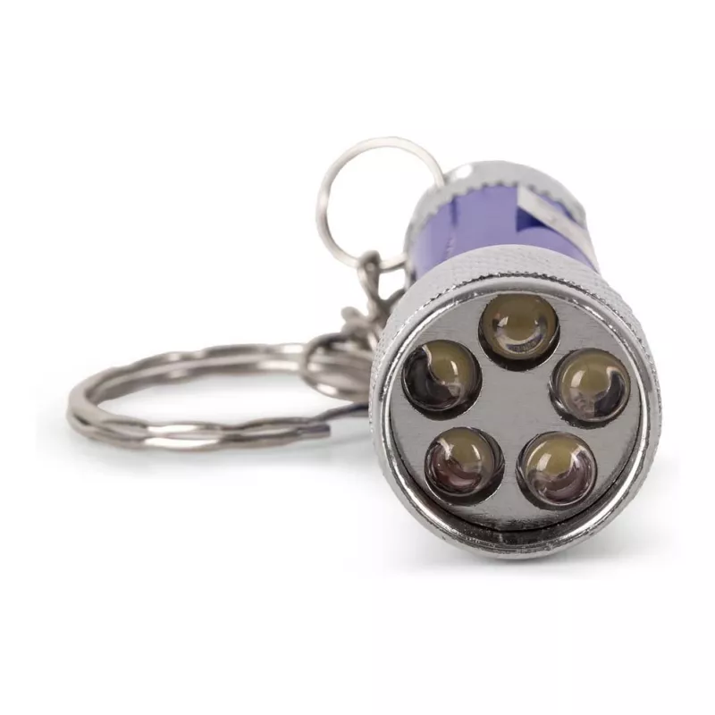 ENTAC 5 LED Keychain Flashlight Blue