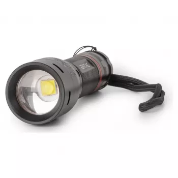 ENTAC EFL-ZOOM-5W-ALU Zoomowa Latarka LED 350 Lumeny Czarna