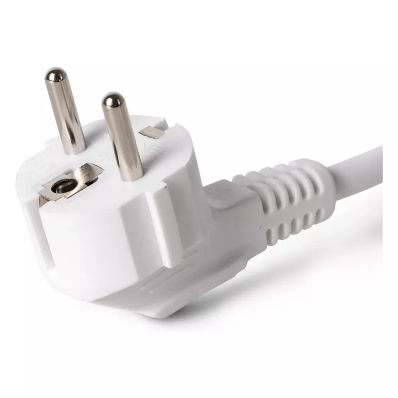 Listwa zasilająca ENTAC 4-gniazdowa z 1x USB-A i 1x USB-C, 1,5 m, biała