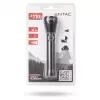 ENTAC 1W LED Flashlight Aluminium Black AA Battery