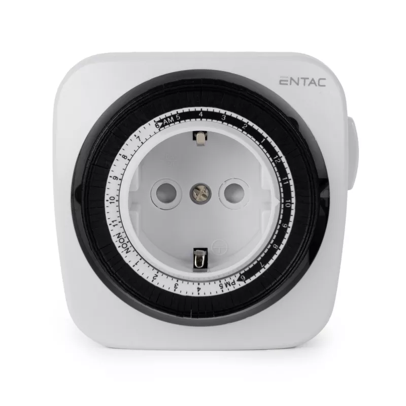 ENTAC Mechaniczny Minutnik Mini 24 Godziny 48 Programów