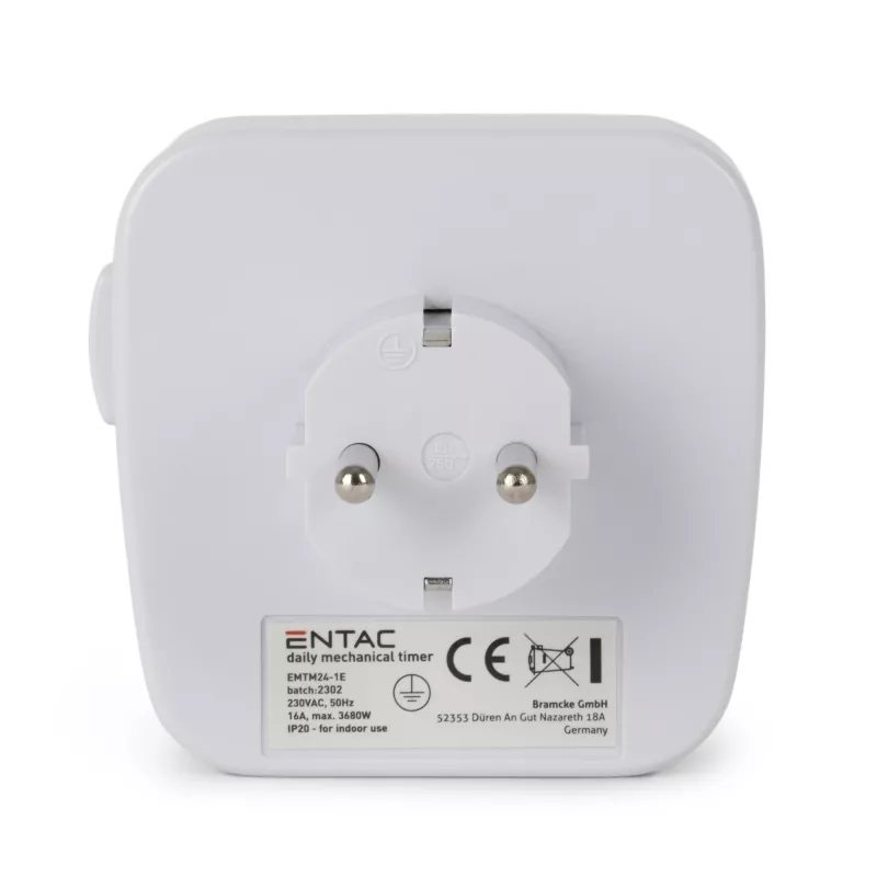 ENTAC Mechaniczny Minutnik Mini 24 Godziny 48 Programów