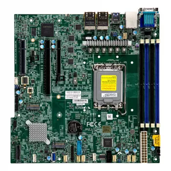 Supermicro MBD-X13SCH-LN4F-O Micro-ATX Płyta Główna, LGA1700, Intel C266, DDR5, 4x 1GbE, IPMI