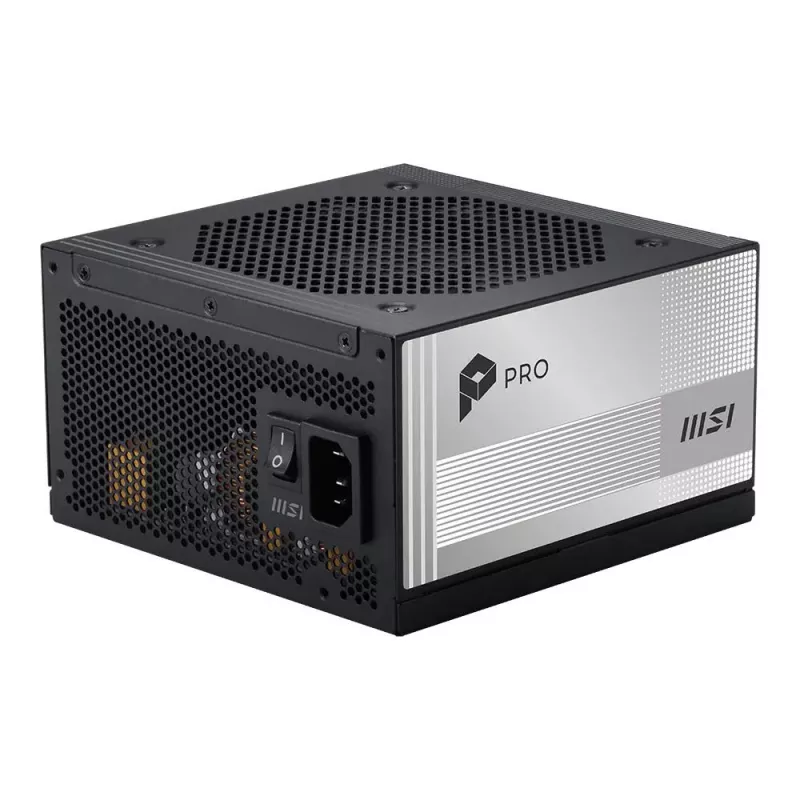 MSI PRO A1000PL PCIE5 1000W 80 PLUS Gold Fully Modular ATX 3.0 Power Supply
