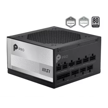 MSI PRO A1000PL PCIE5 1000W 80 PLUS Gold Fully Modular ATX 3.0 Power Supply