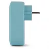 ENTAC Gniazdo adapter z 2x USB-A Niebieski