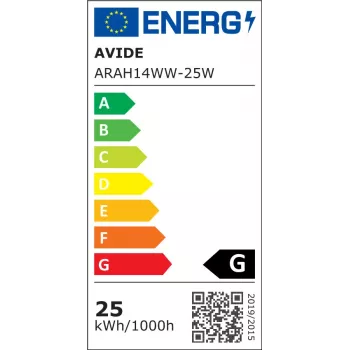 Avide Oven Lamp 300°C 150lm 25W E14 Warm White 3000K