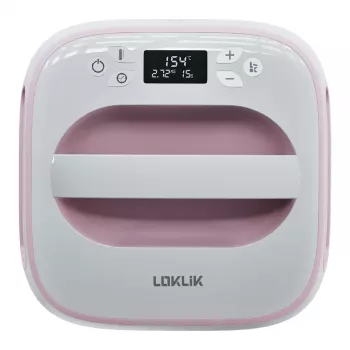 LOKLIK Easy Heat Press Pink - Mini Prasa Termiczna 350W 205°C