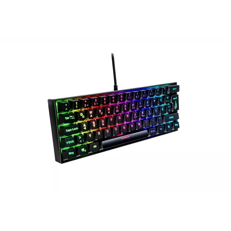 Klawiatura gamingowa SureFire KingPin M1 USB QWERTY US English Czarna