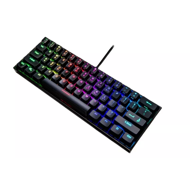Klawiatura gamingowa SureFire KingPin M1 USB QWERTY US English Czarna