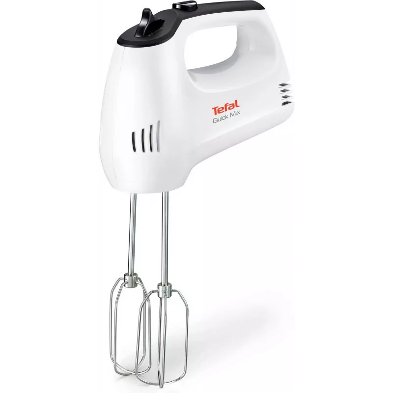 TEFAL HT3101 QuickMix Mikser ręczny, 300 W, 5 prędkości, Turbo, Biały
