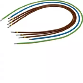 Hager Y892F Przewód wyjściowy, uniwersalny Z, 10 mm², 4-żyłowy, 500 mm