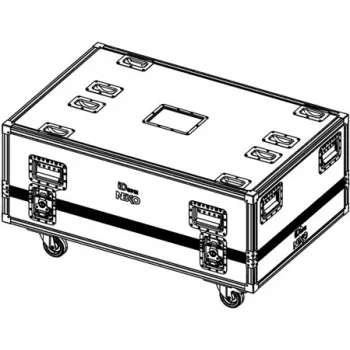 NEXO IDT-2CASE312 Futerał transportowy na 2 subwoofery IDS312