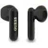 Guess 4G Metal Logo True Wireless Stereo Bluetooth Earbuds z etui ładującym (czarny)