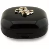 Guess 4G Metal Logo True Wireless Stereo Bluetooth Earbuds z etui ładującym (czarny)