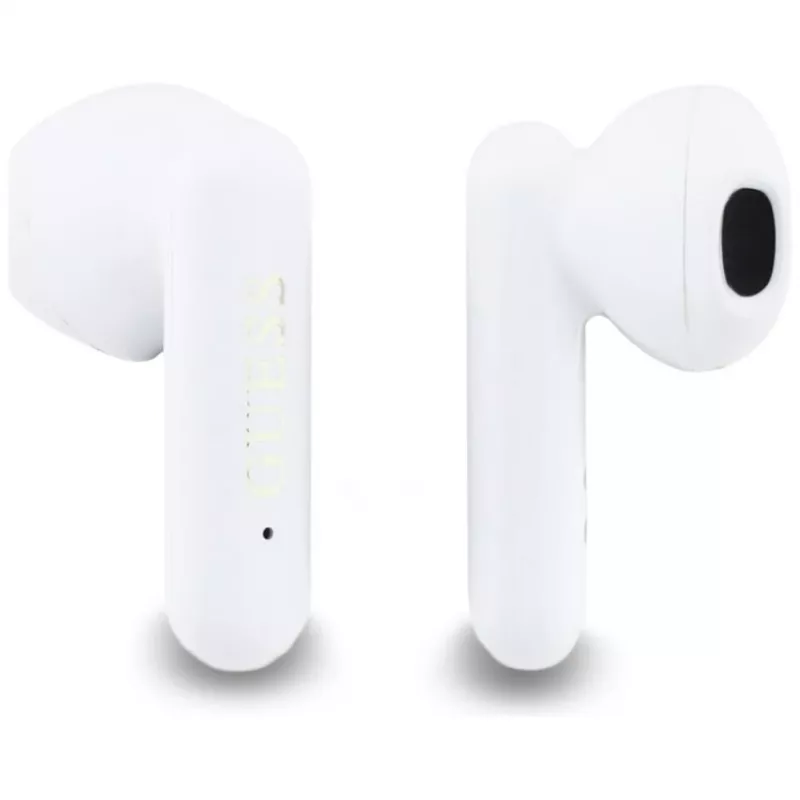 Guess 4G Metal Logo True Wireless Stereo Bluetooth 5.0 Earbuds z etui ładującym - Różowy